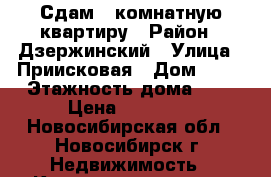 Сдам 1 комнатную квартиру › Район ­ Дзержинский › Улица ­ Приисковая › Дом ­ 36 › Этажность дома ­ 2 › Цена ­ 11 000 - Новосибирская обл., Новосибирск г. Недвижимость » Квартиры аренда   